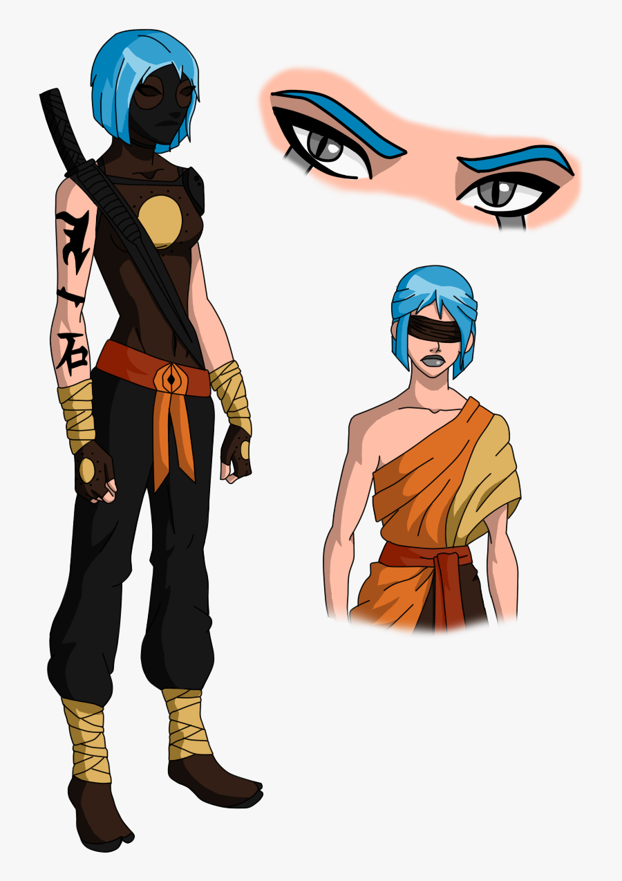 Clip Art Stock Atlantis Drawing Concept Art - Cyberpunk Draw Samurai, Transparent Clipart