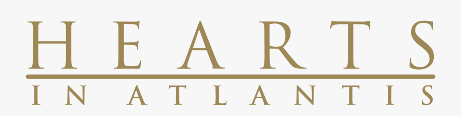 Hearts In Atlantis Logo Png Transparent - Hearts In Atlantis (2001), Transparent Clipart