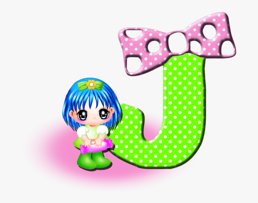 B *✿* Letter J, Alphabet Letters, Art Girl, Initials, Transparent Clipart