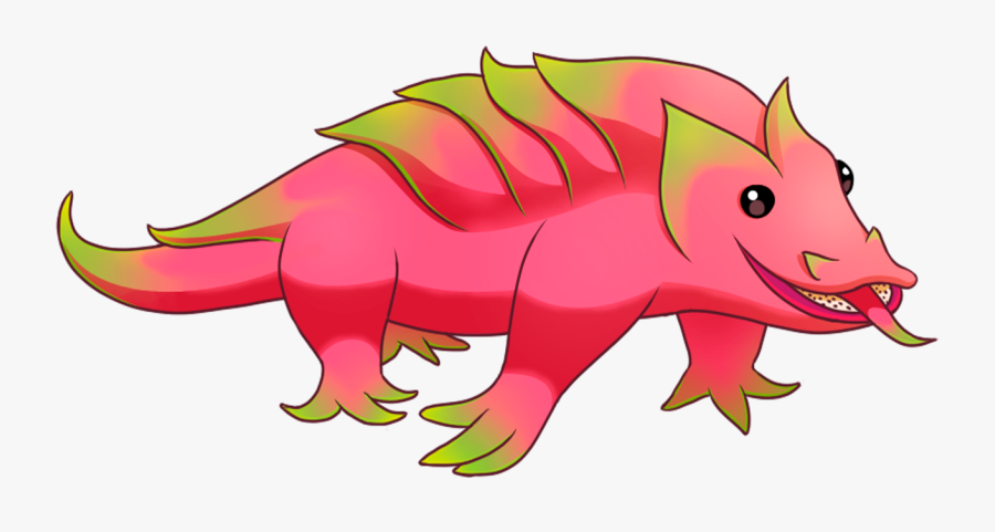 Dragon Fruit Animated Clipart - Dragon Fruit Cartoons, Transparent Clipart
