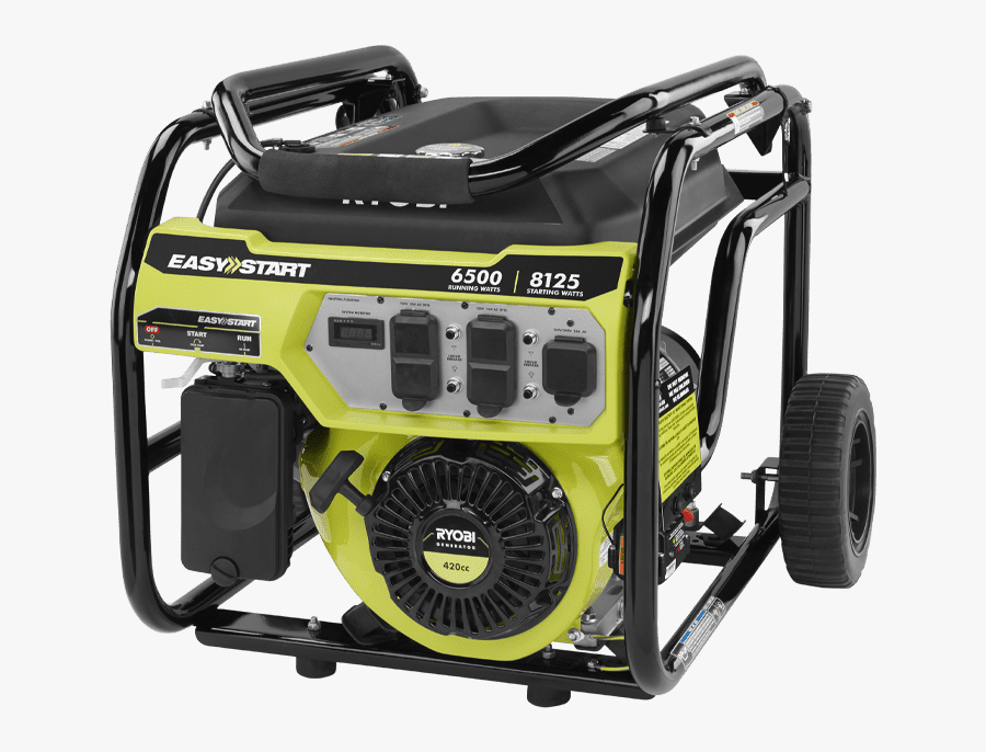 Ryobi 5500 Watt Generator, Transparent Clipart