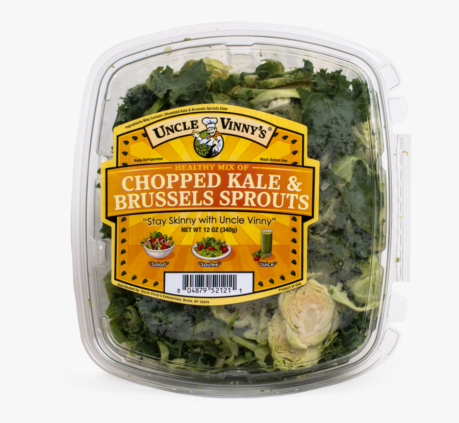 Chopped Kale & Brussels Sprouts - Spinach, Transparent Clipart