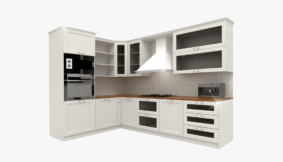 Kitchen Clipart Kitchen Cabinet - Kitchen Cabinet White Background, Transparent Clipart