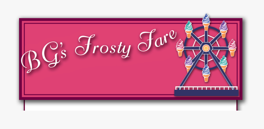 Bgsfrostyfare - Frosty Fare Bowling Green Oh, Transparent Clipart