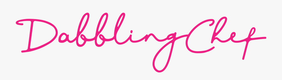 Dabbling Chef - Calligraphy, Transparent Clipart