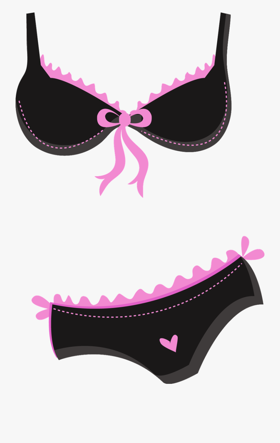 Underwear Clipart Lace Underwear - Lingerie Clipart, Transparent Clipart