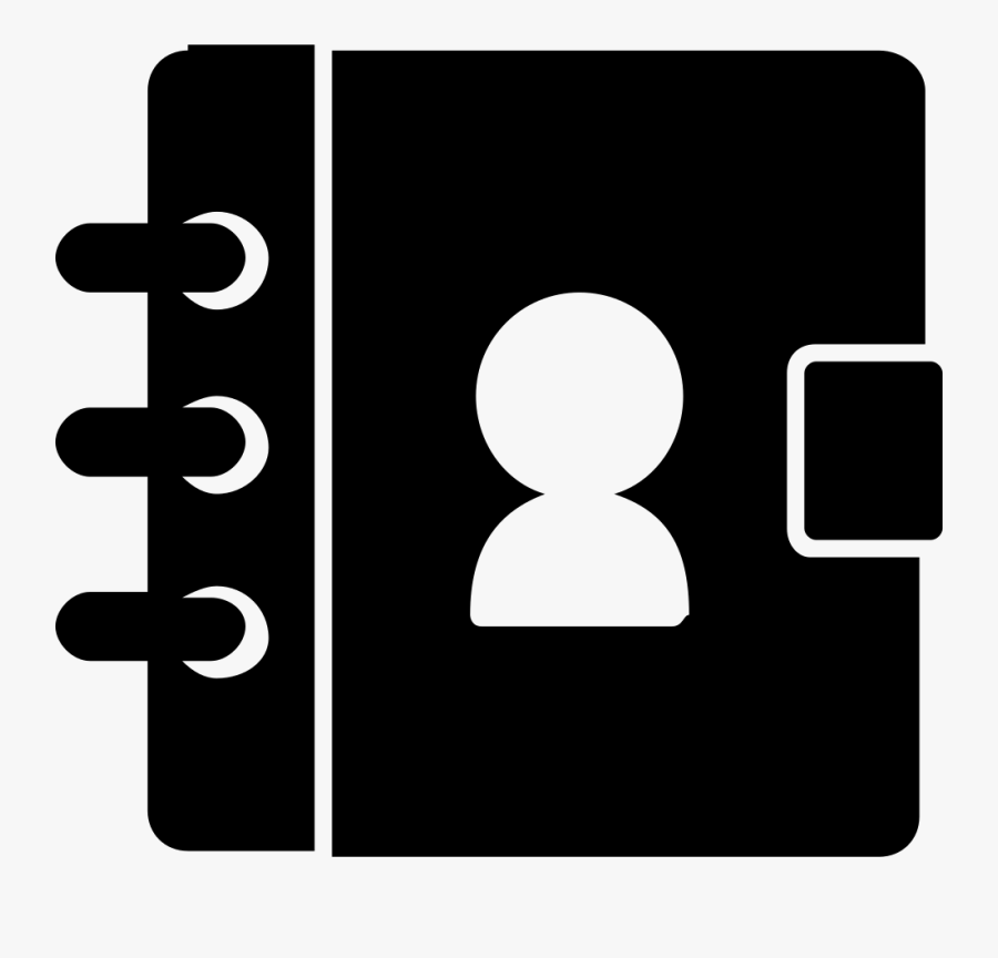 Address Book Icon Png, Transparent Clipart