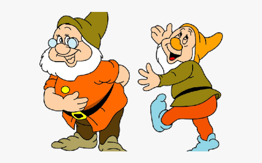 Snow White And The Seven Dwarfs Clipart Logo - 7 Dwarfs, Transparent Clipart
