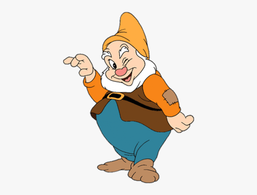 7 Clipart Dwarf - Dwarf Snow White Happy, Transparent Clipart