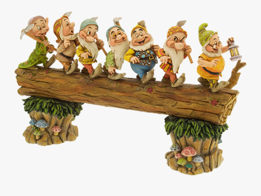 Seven Dwarfs Masterpiece By Enesco - Seven Dwarfs, Transparent Clipart