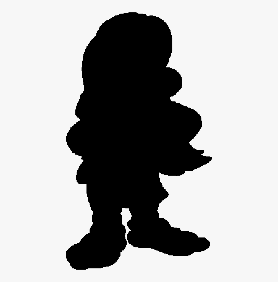 Clip Art Dwarf Silhouette - Clipart Grumpy Dwarf Silhouette, Transparent Clipart