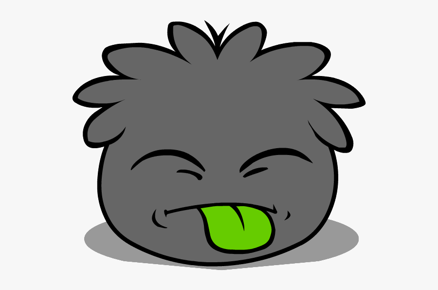 Black Puffle Png Clipart , Png Download - Club Penguin Puffles Red, Transparent Clipart