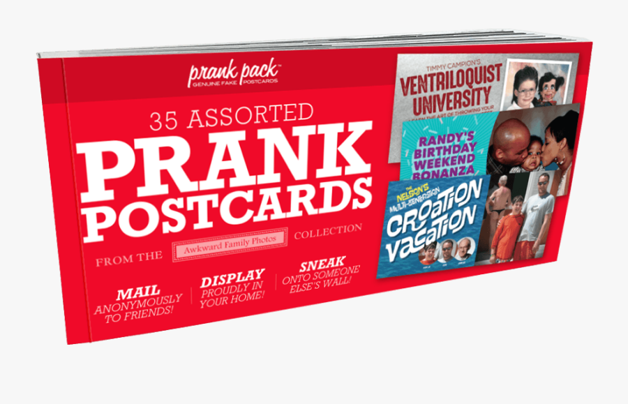 Clip Art Prank Photos - Book Cover, Transparent Clipart