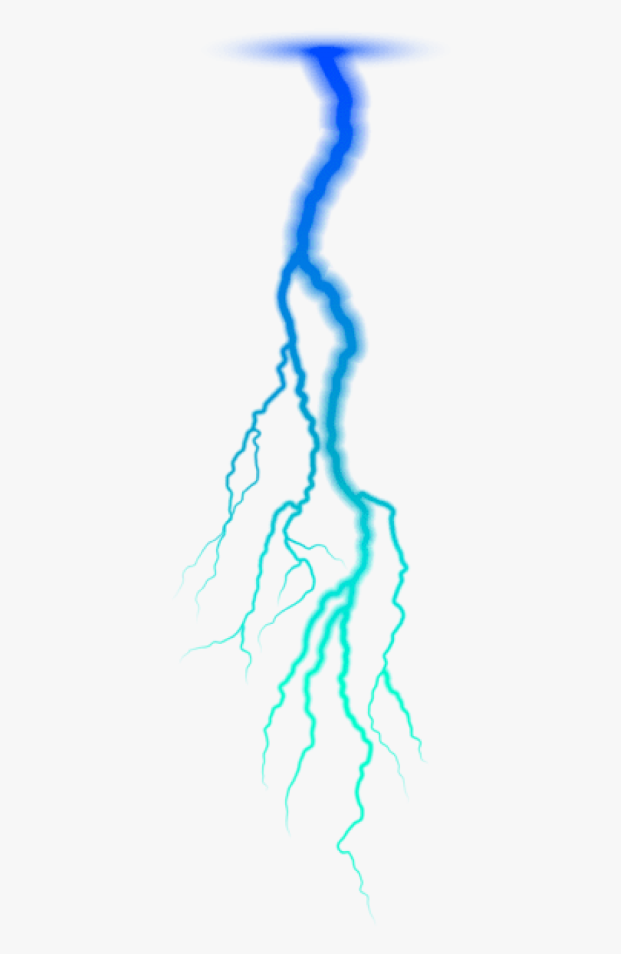Lightning Png Transparent Background - Blue Lightning Transparent Background, Transparent Clipart