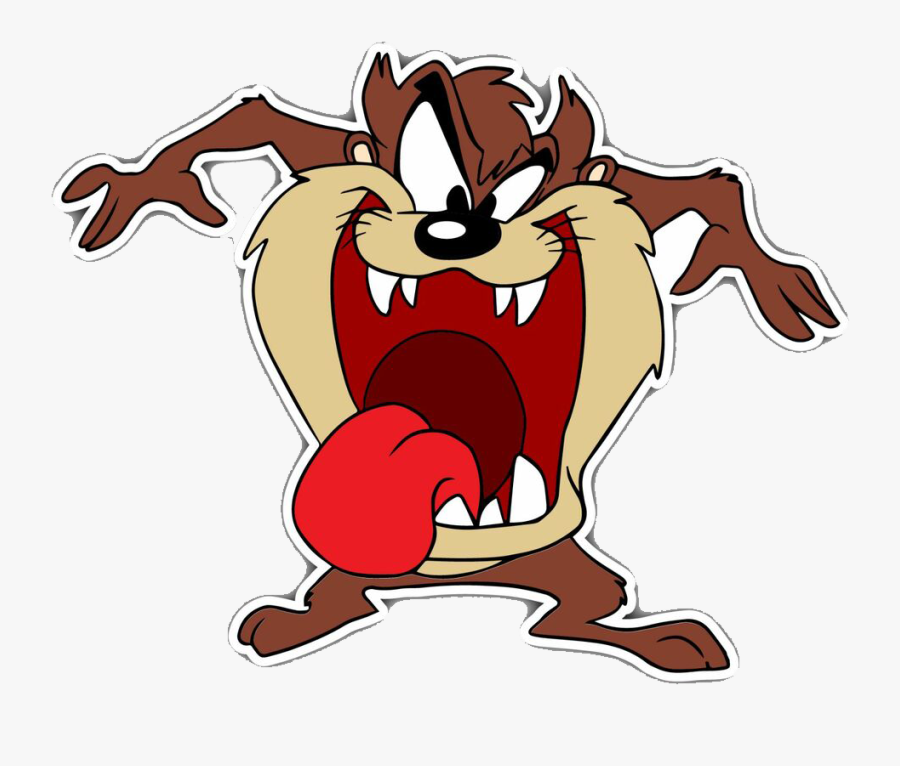 Tasmanian Devil Png Free Images - Tasmanian Devil Looney Tunes, Transparent Clipart