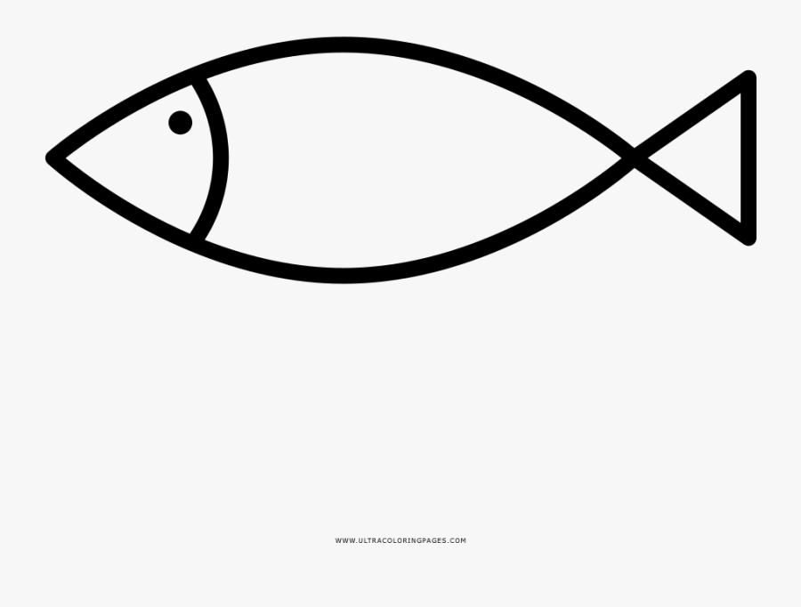 Pescado Página Para Colorear, Transparent Clipart