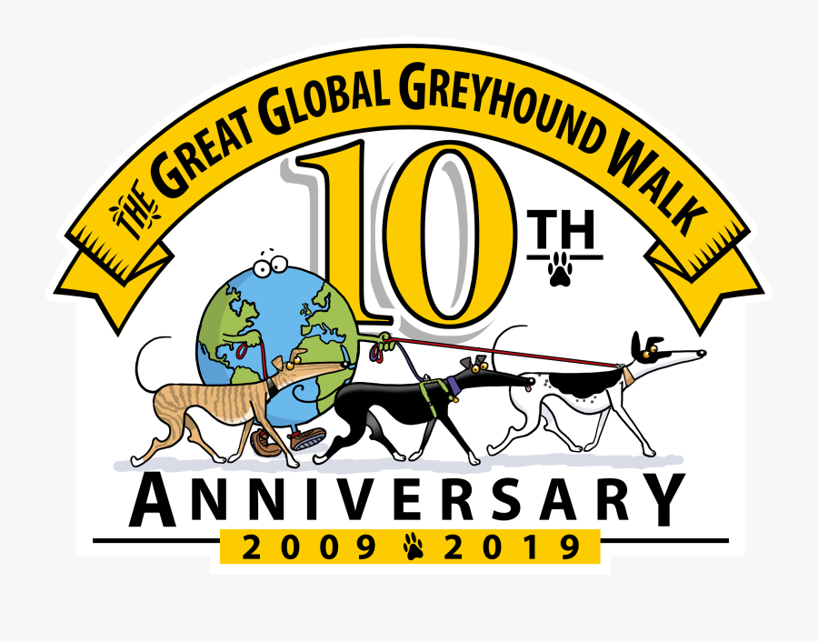 Great Global Greyhound Walk, Transparent Clipart