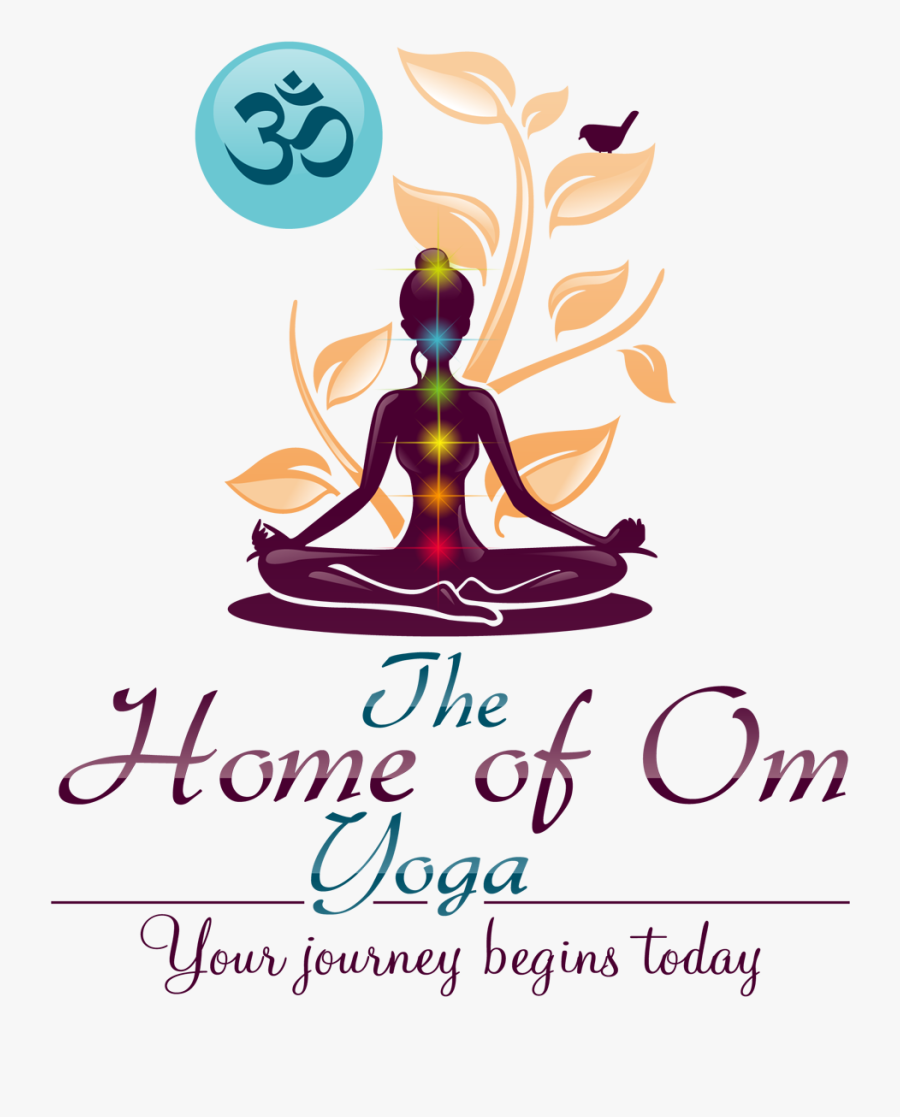 The Home Of Om - Om Yoga Logo Png, Transparent Clipart