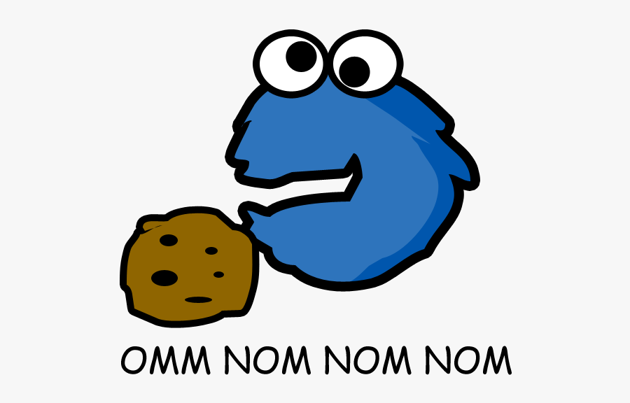 Won Won Won Wwo Cut The Rope 2 Cookie Monster Text - Nom Nom Nom Cartoon, Transparent Clipart