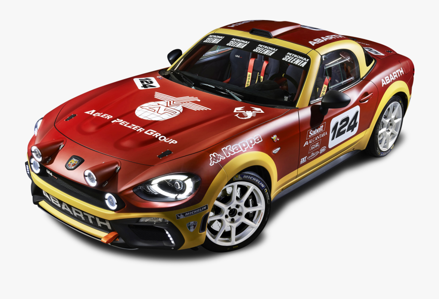 Abarth 124 R Gt, Transparent Clipart