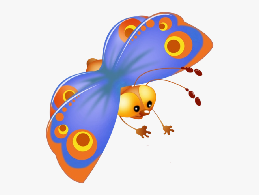 Butterfly Cartoon Png 8, Transparent Clipart