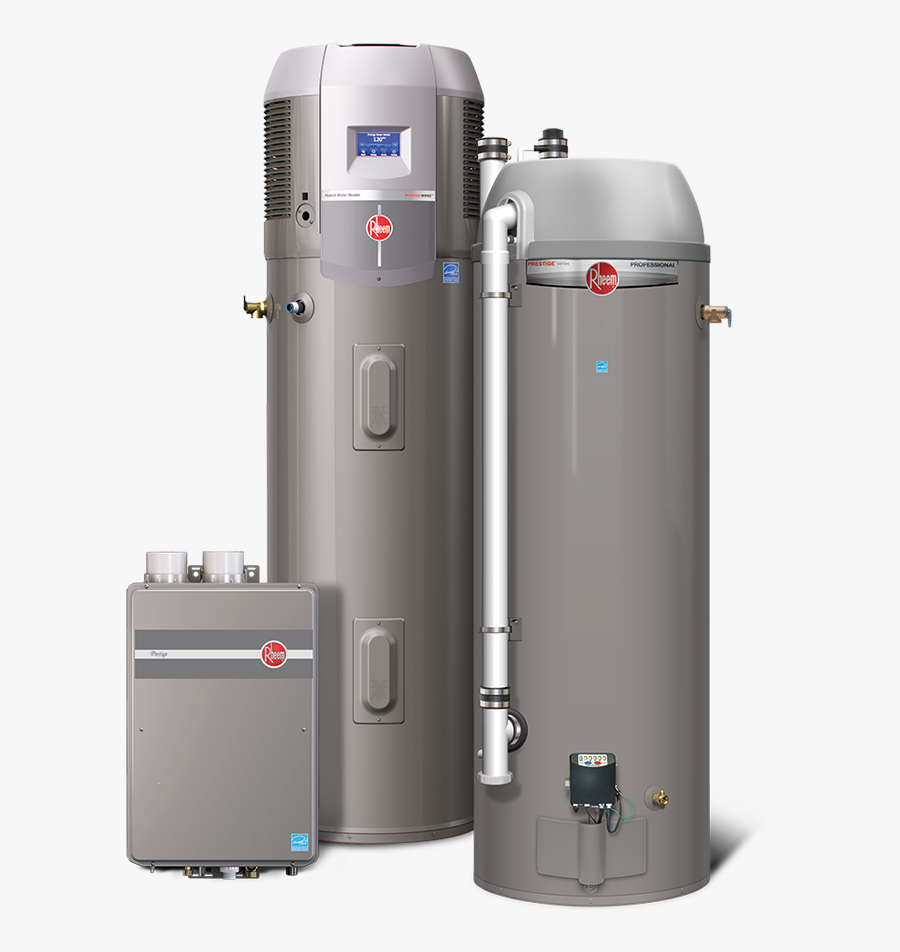 Electric Water Heater Png Picture - Rheem Smart Electric Water Heater, Transparent Clipart