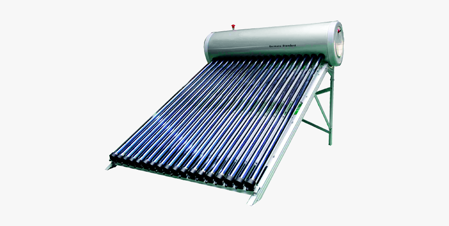Solar Water Heater Png Transparent Image - Calentadores Faraday Solar, Transparent Clipart