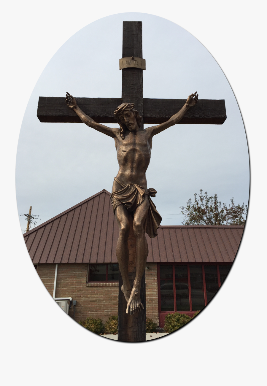 Crucifix Clipart Ash Cross - Crucifix, Transparent Clipart