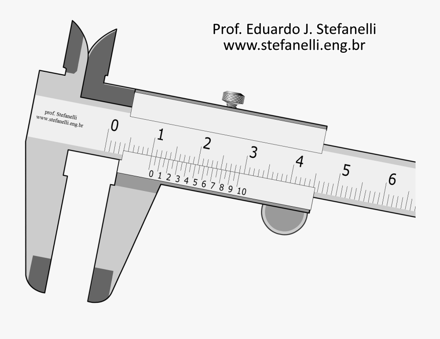 Virtual Vernier Caliper - Calipers, Transparent Clipart