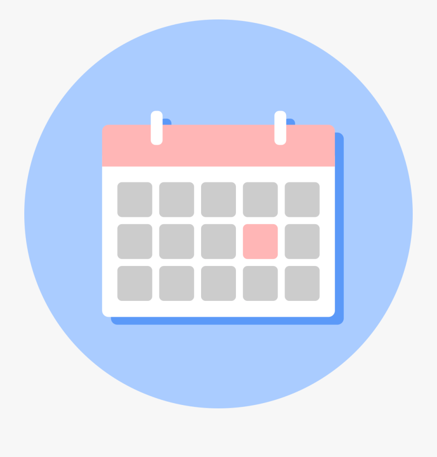 Gnome Calendar Icon Macaron Iconset Goescat - Portable Network Graphics, Transparent Clipart