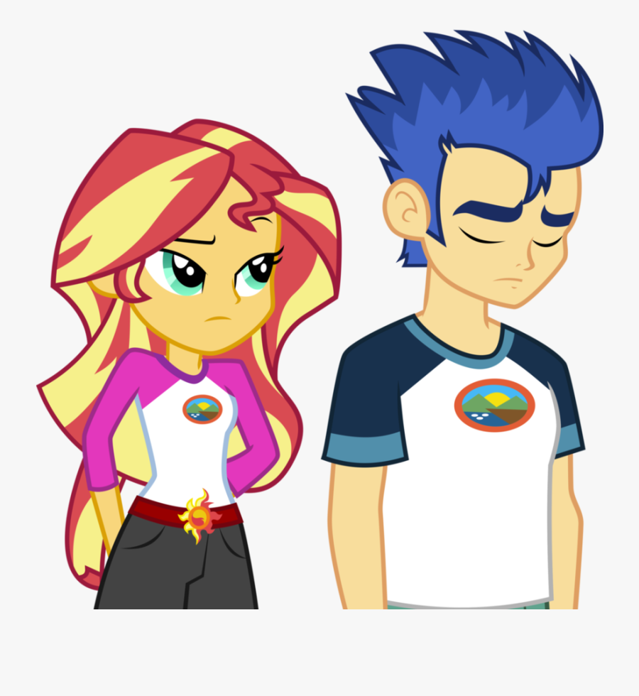 Clip Art Disappointed Clip Art - Sunset Shimmer Flash Sentry, Transparent Clipart