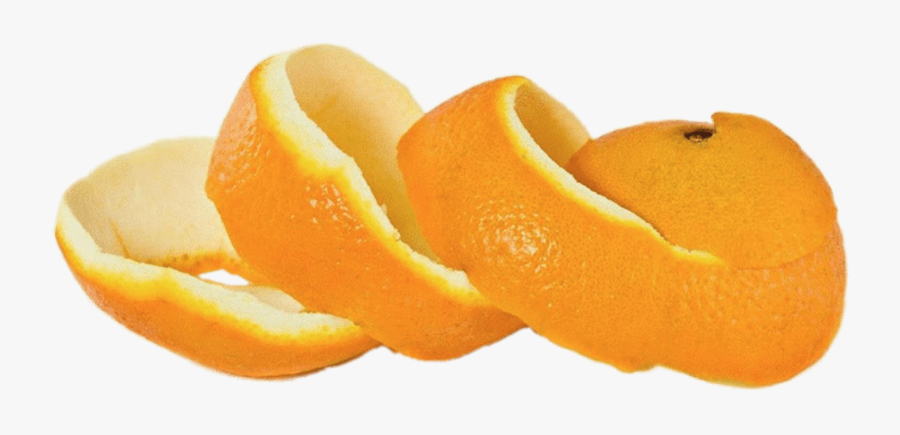 Orange Peel - Orange And Banana Peel, Transparent Clipart