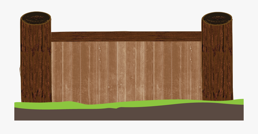 A Wood Wall, On A Flat Surface - Log Clipart, Transparent Clipart