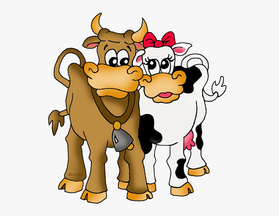 Cows - Transparent Farm Animals Clipart, Transparent Clipart