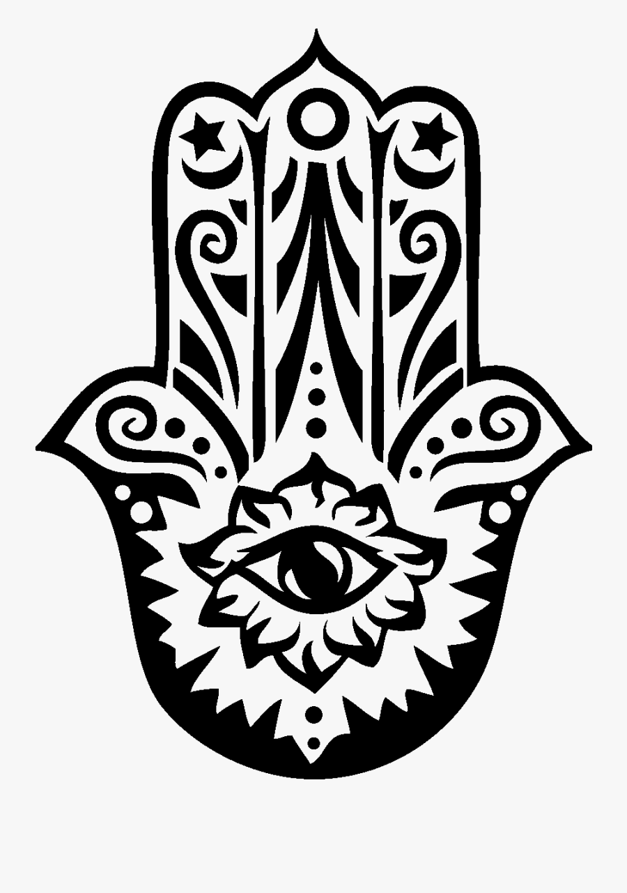 Clip Art T Shirt Symbol Judaism - Hamsa Png , Free Transparent Clipart