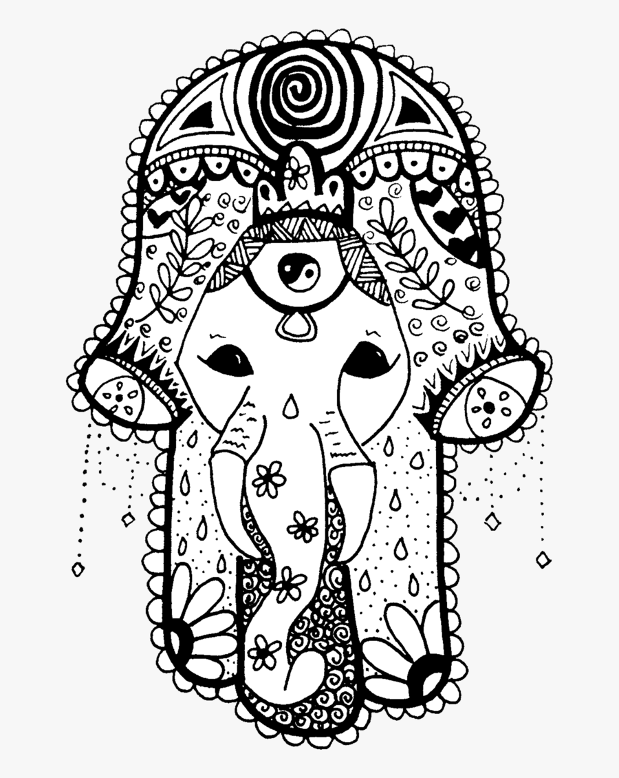Hamsa Buda , Png Download - Sticker, Transparent Clipart