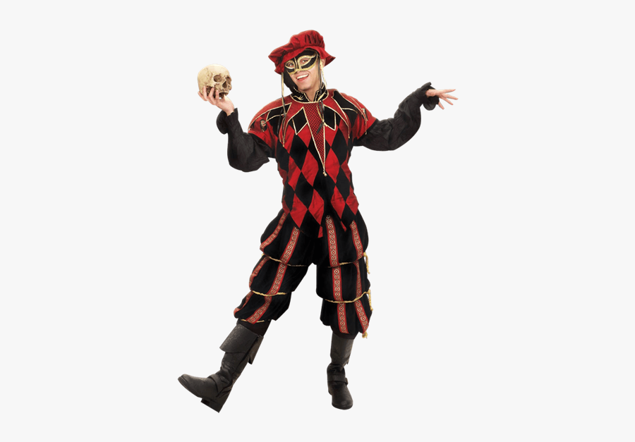 Medieval Jester Clothing, Transparent Clipart