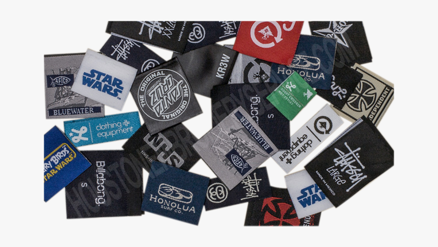 Woven Labels - Clothes Labels And Tags Hd, Transparent Clipart
