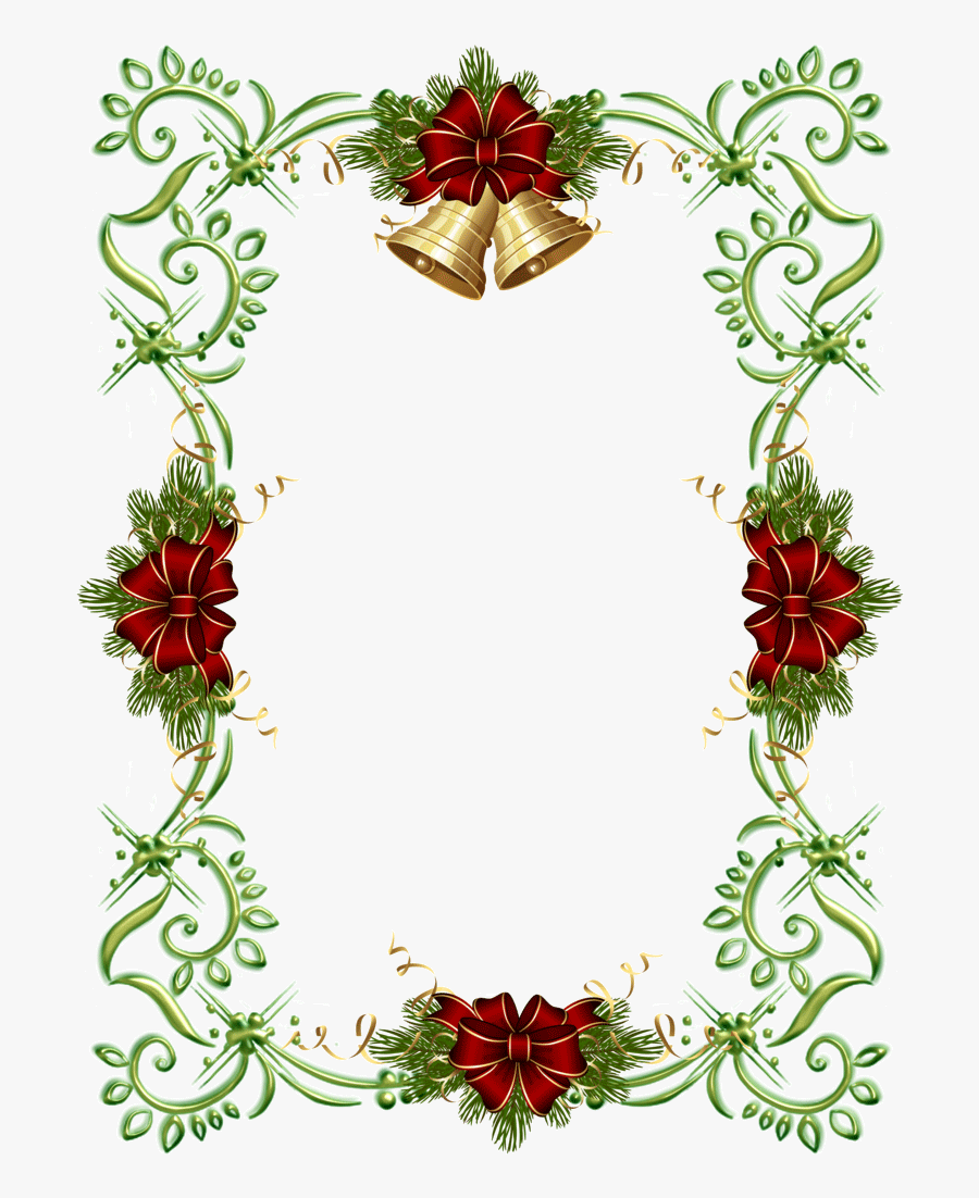 New Year Border Clipart, Transparent Clipart