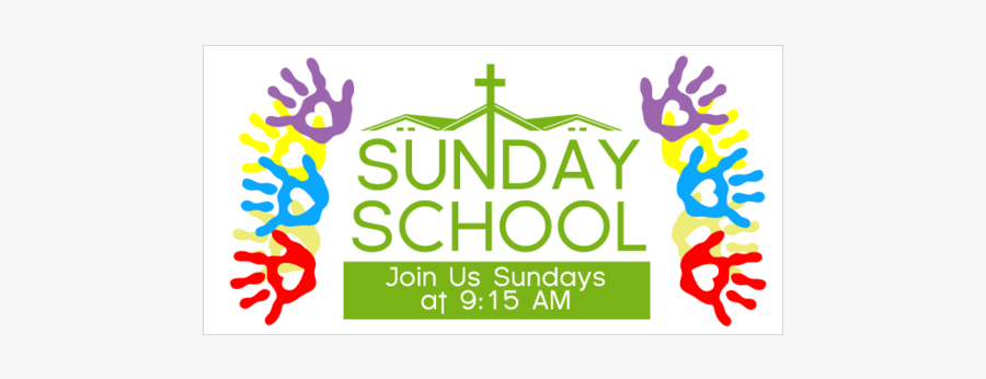 Sunday School Photo Design, Transparent Clipart