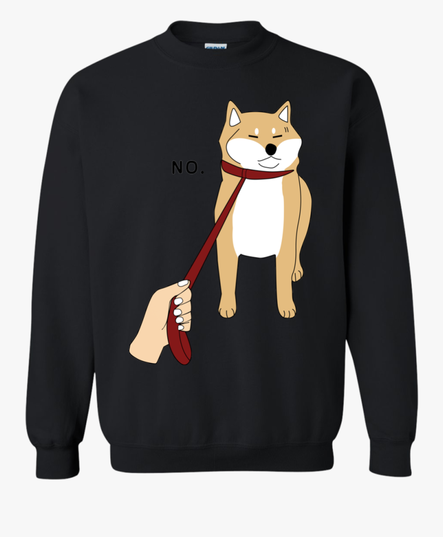 Cute Shiba Inu Shirt Nope - T-shirt, Transparent Clipart