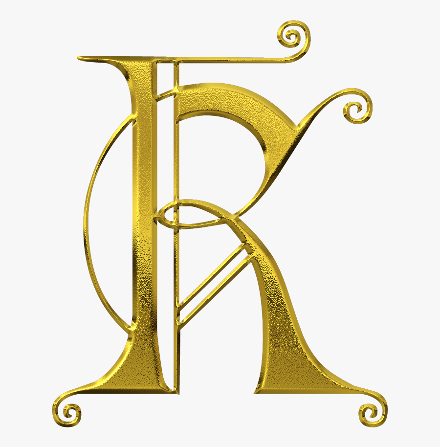 Clip Art Letter K In Different Styles - Letter K Gold Png, Transparent Clipart