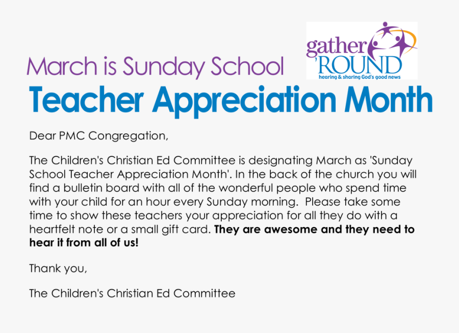 Appreciation About School Or Teachers, Transparent Clipart