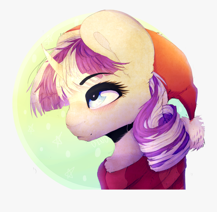 Drawing Scarf Christmas - Cartoon, Transparent Clipart