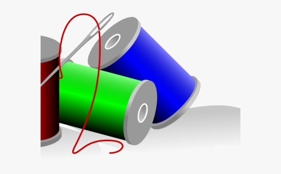 Tool Clipart Seamstress - Thread Rolls Clipart, Transparent Clipart