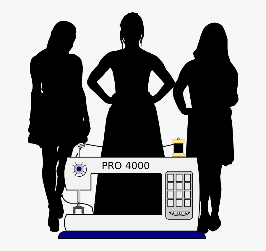 Recessionistas - Sewing Machine, Transparent Clipart