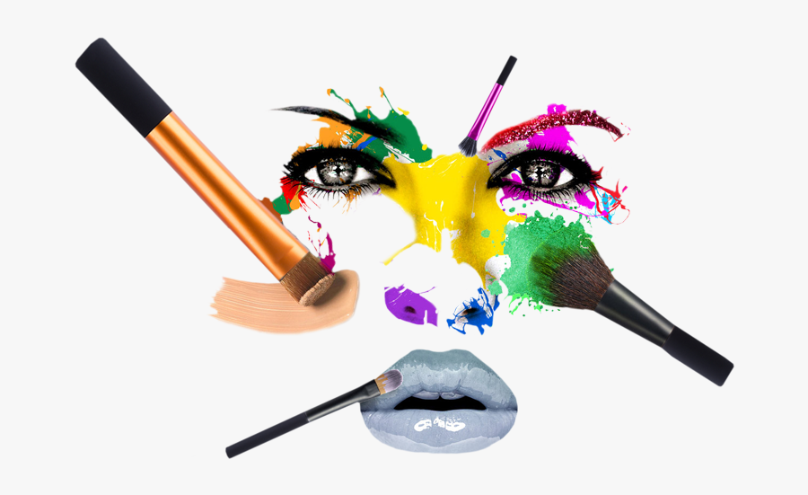 Transparent Makeup Png Images - Makeup Artist Logo Png, Transparent Clipart
