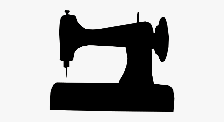 Services - Helperweb - Transparent Sewing Machine Silhouette, Transparent Clipart