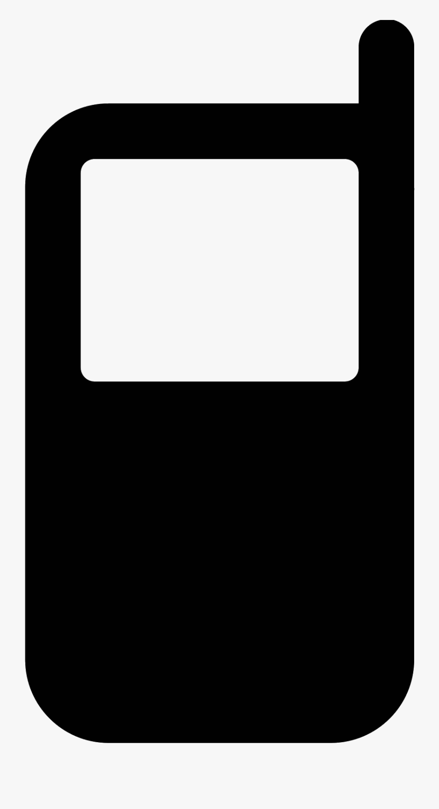 Cell Phone Icon Vector - Iconos De Celular Png, Transparent Clipart