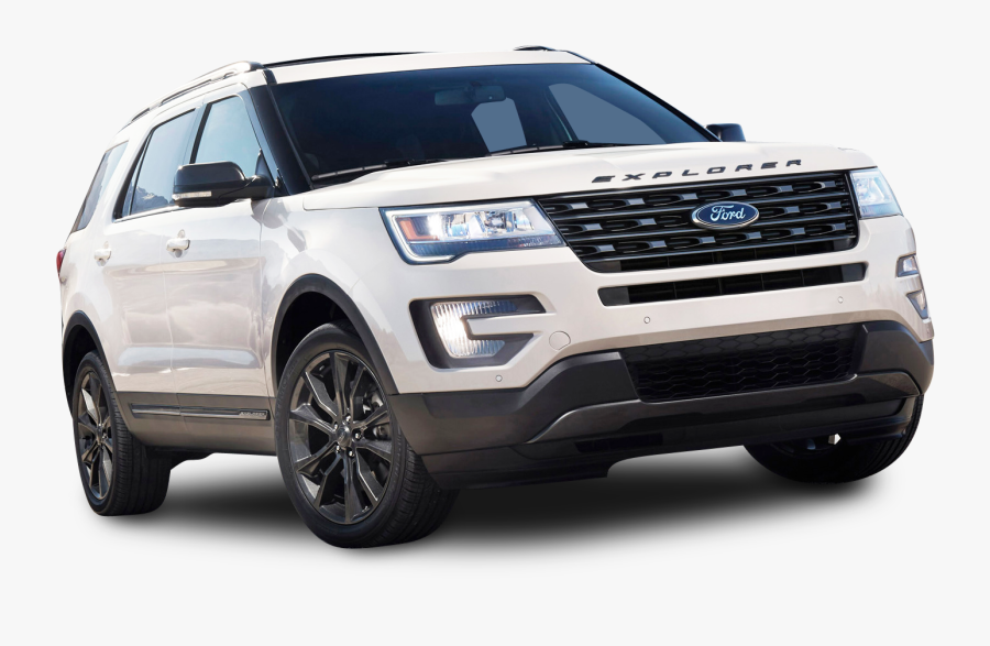 White Ford Explorer Suv Car Png Image - Ford Explorer Png, Transparent Clipart